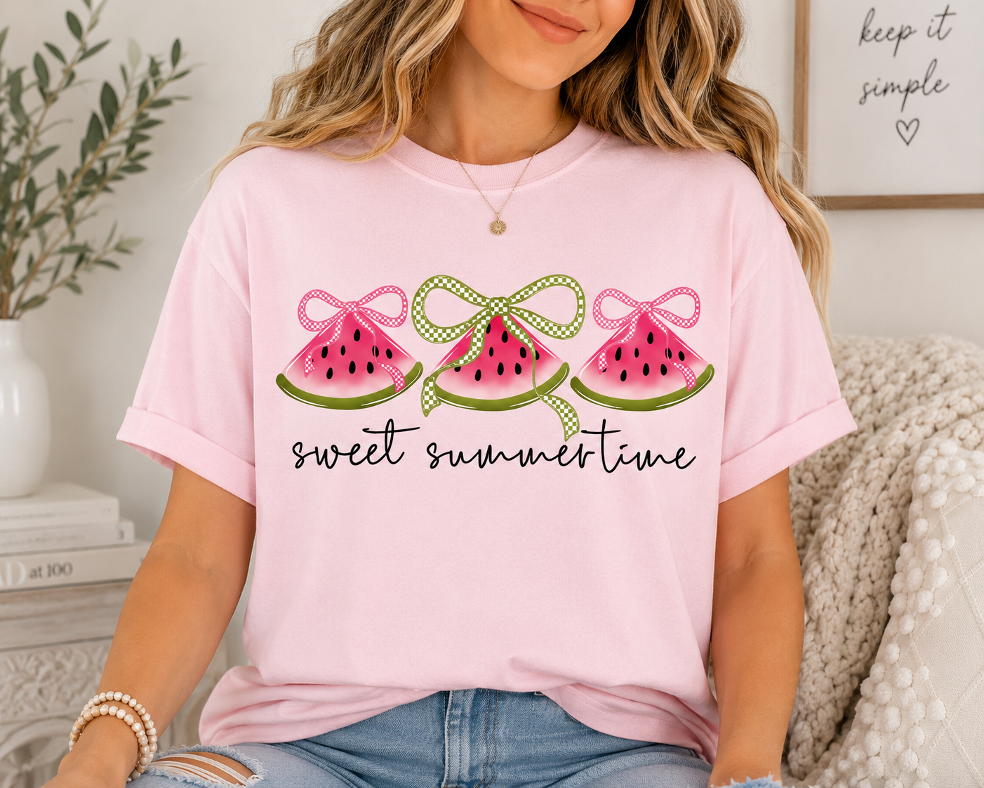 Sweet Summertime Watermelon Design