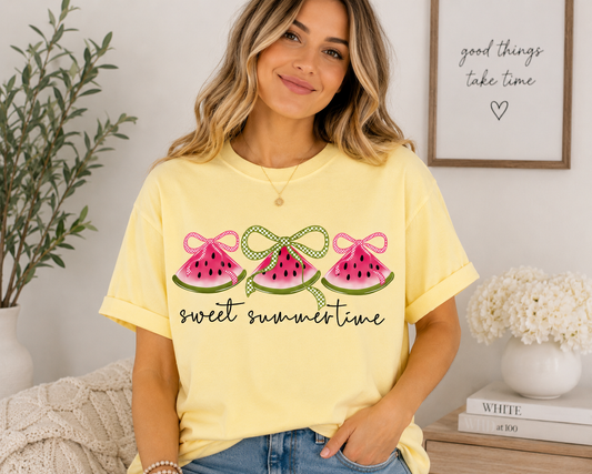Sweet Summertime Watermelon Design