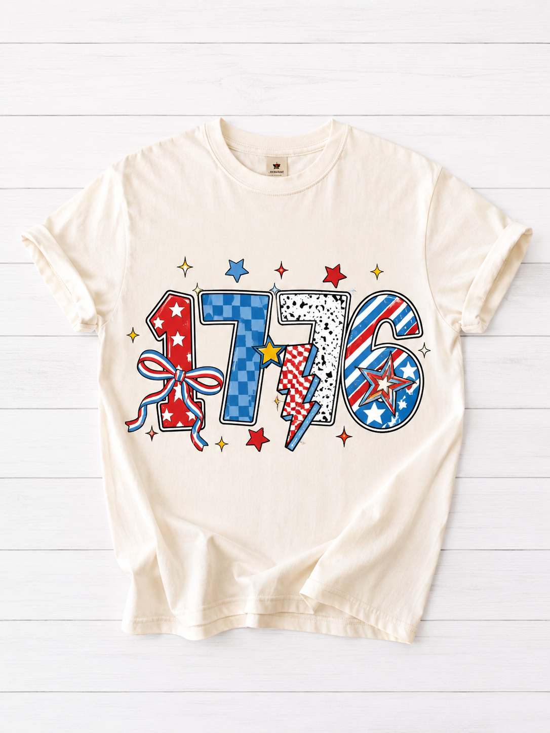 1776 Patriotic Comfort Colors Tee