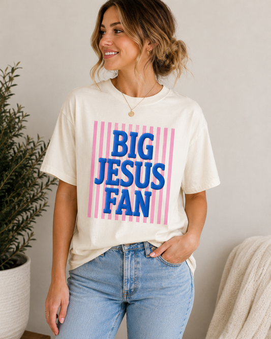 Big Jesus Fan Design