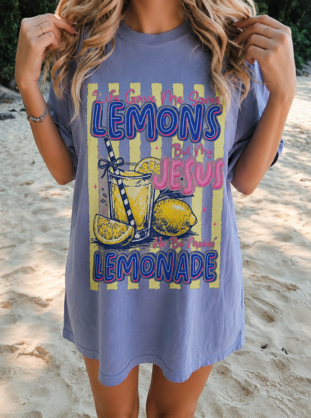 🍋 My Jesus He Be Makin' Lemonade DTF Transfer