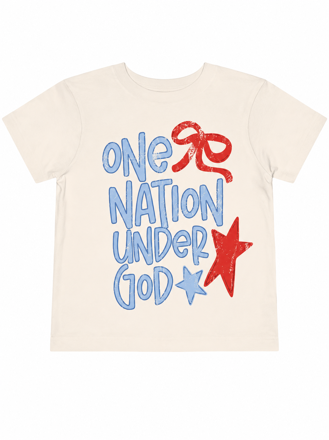 One Nation Under God Comfort Colors Tee