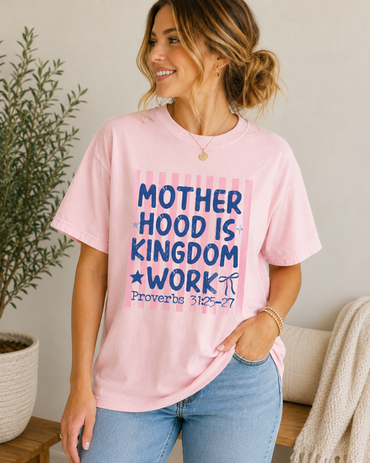 Motherhood is Kingdom Work Design